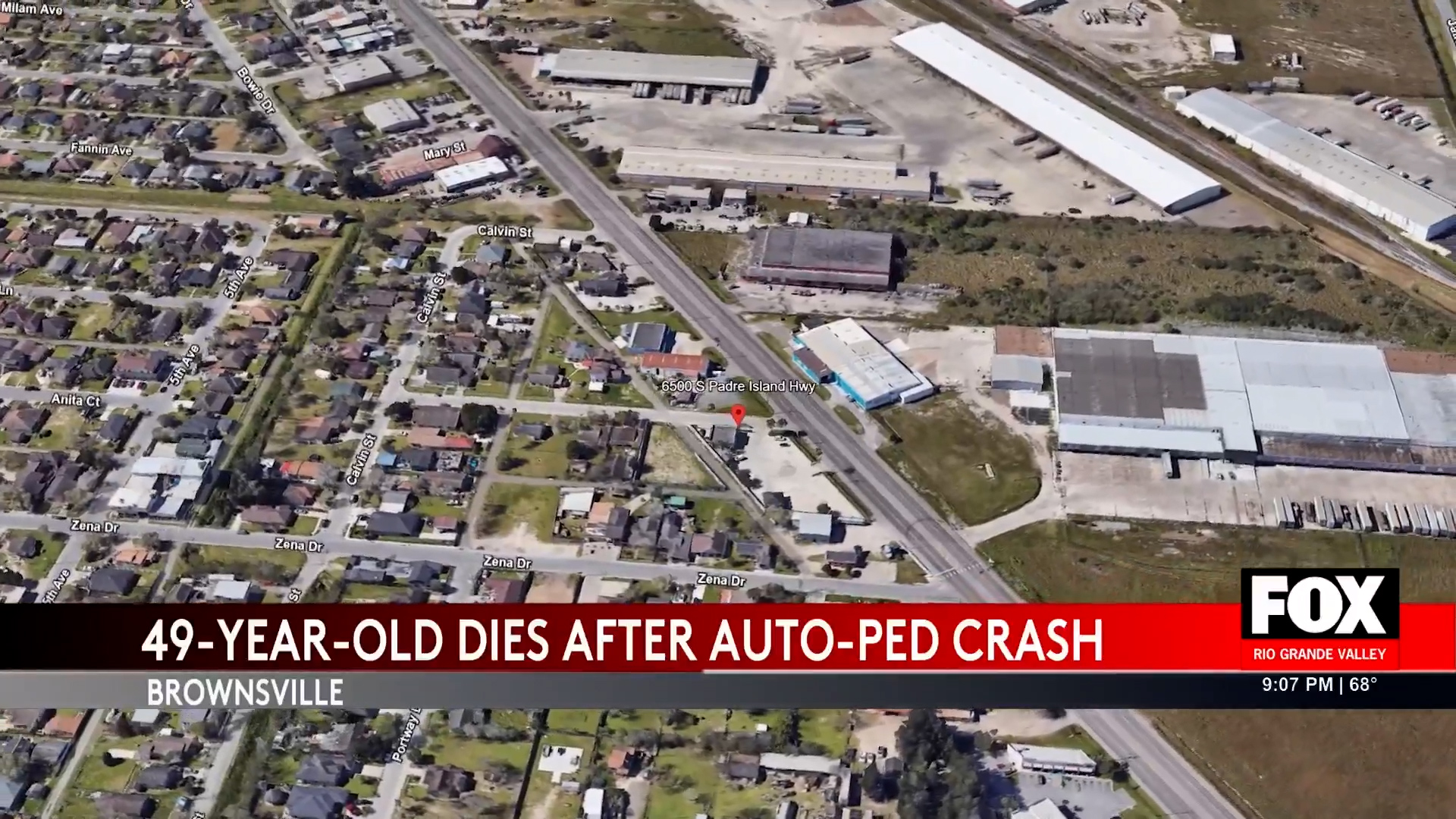 Brownsville Accident: Pedestrian Oscar Cantu Tragically Killed on Padre Island Highway