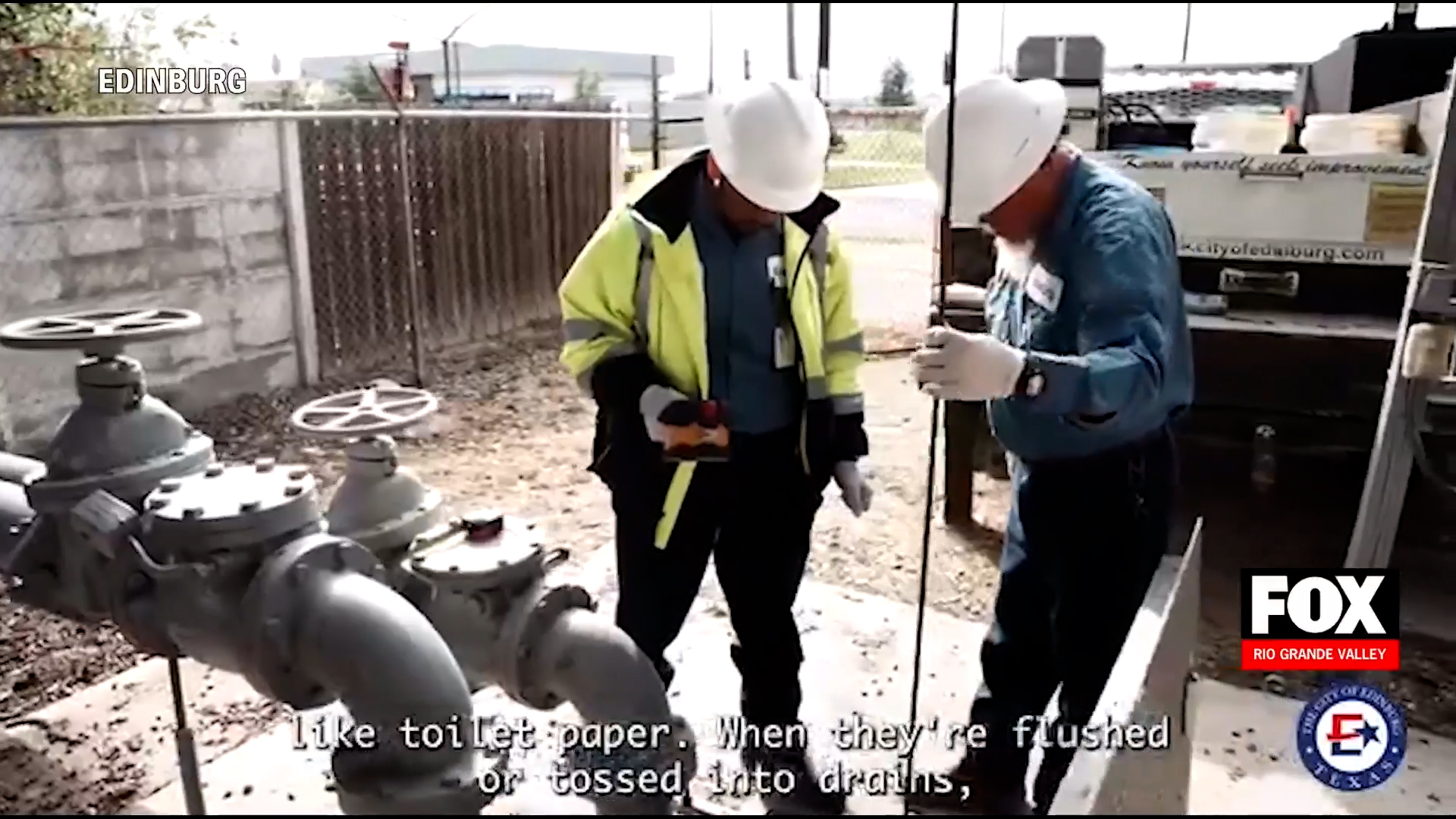 Edinburg sewer system: Warning Flushable Wipes Threaten City’s Sewer System