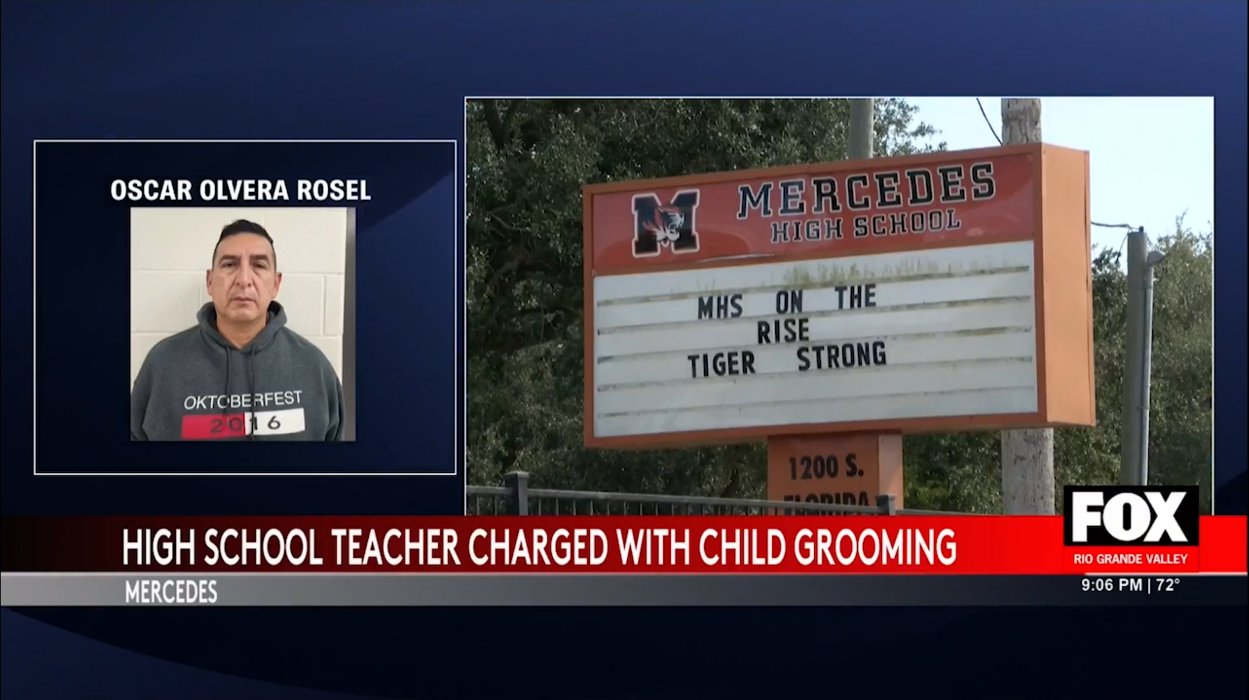Child Grooming Allegations at Mercedes High School: Teacher Arrested