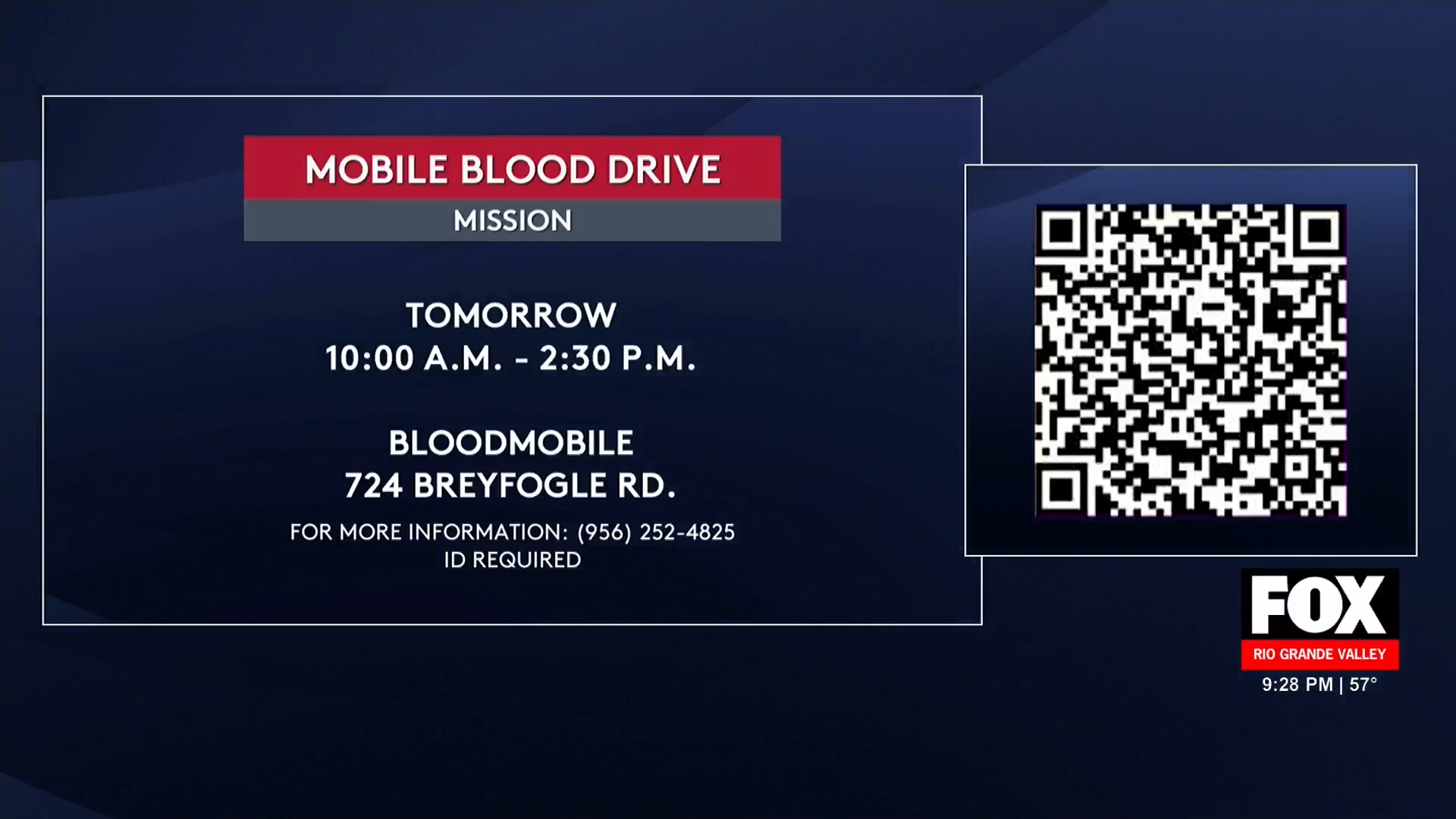 Hidalgo County Blood Drive Launches with $500 Gift Card Giveaway