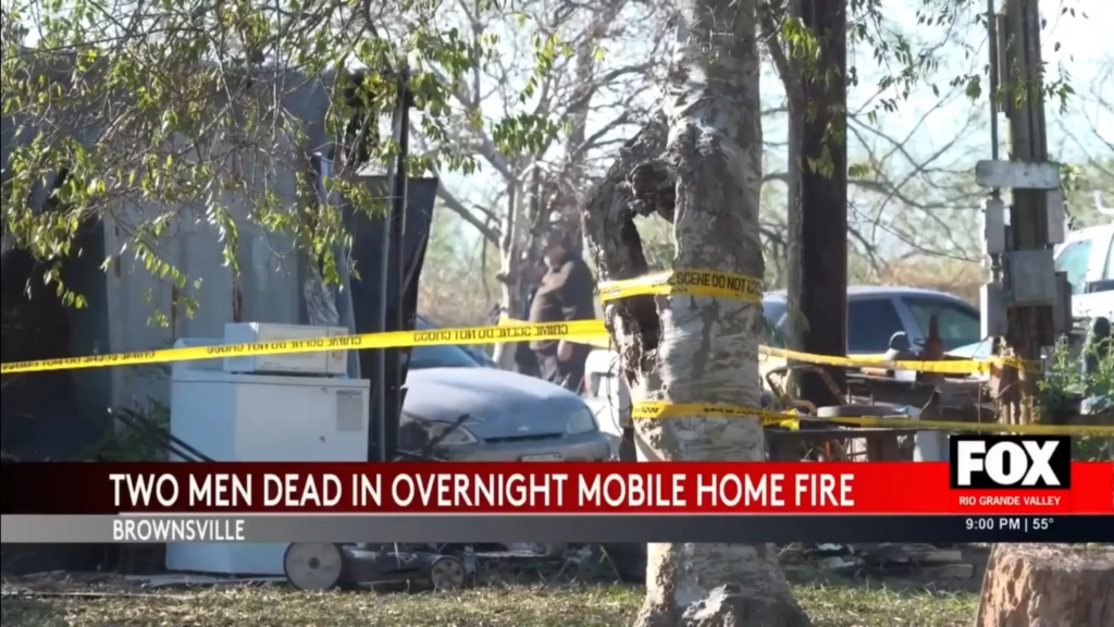Shocking Brownsville Fire Leaves Two Dead in Mobile Home Tragedy