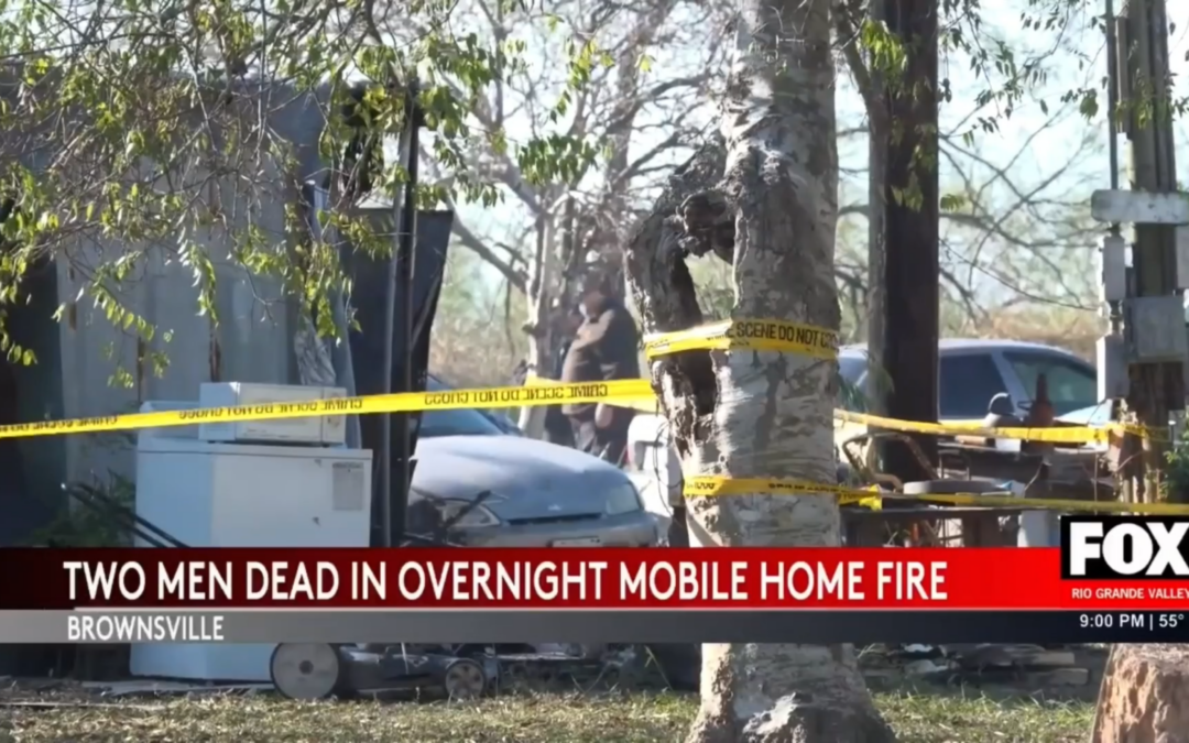 Brownsville Fire Leaves Two Dead in Mobile Home Tragedy