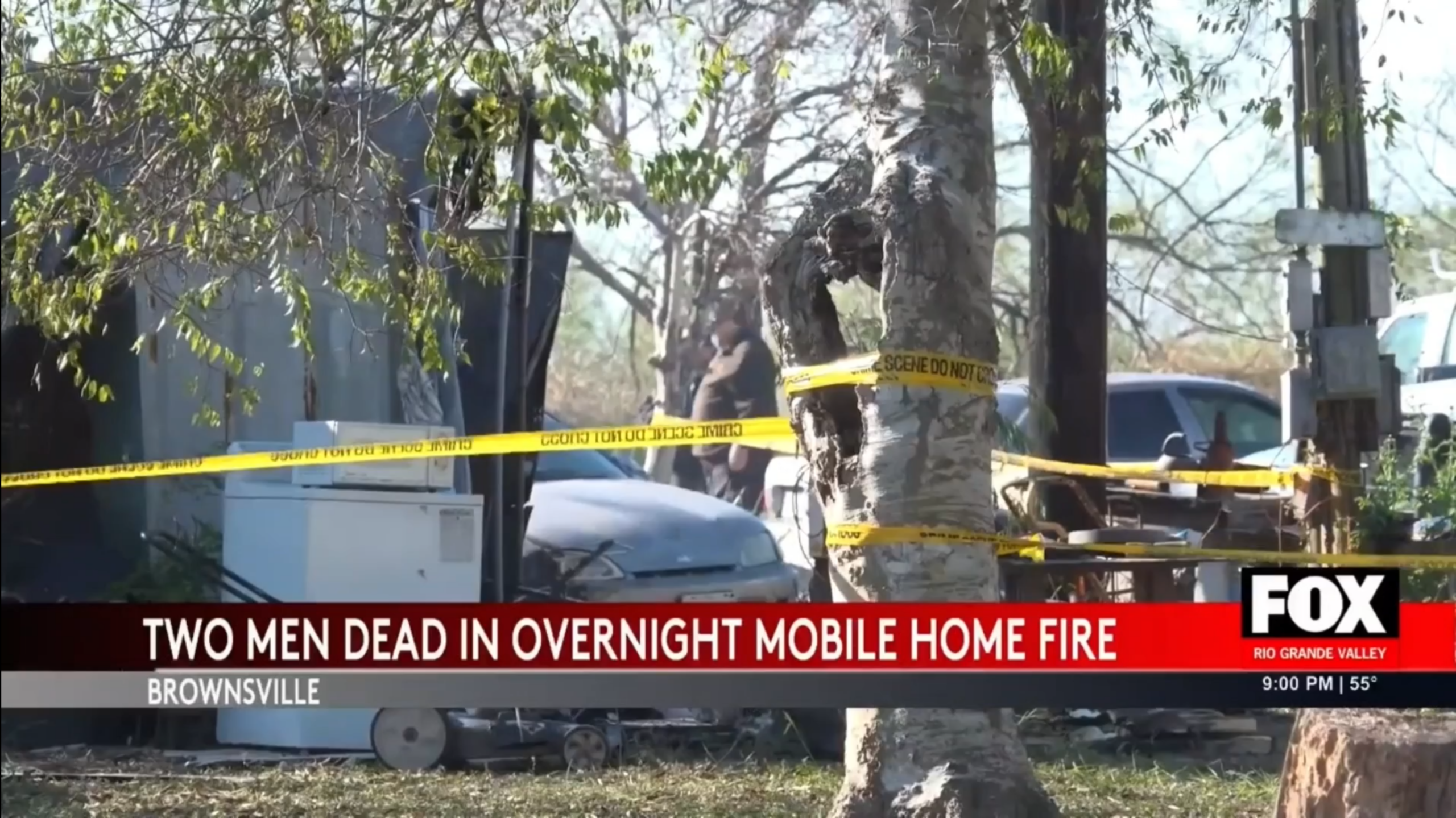 Brownsville Fire Leaves Two Dead in Mobile Home Tragedy