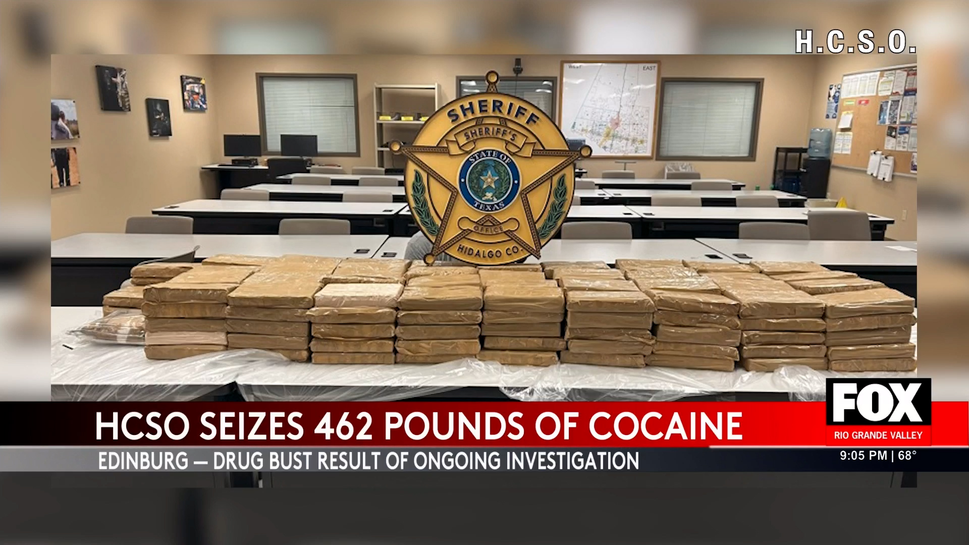 Cocaine Bust in Hidalgo County: Authorities Seize 462 Pounds of Drugs ...