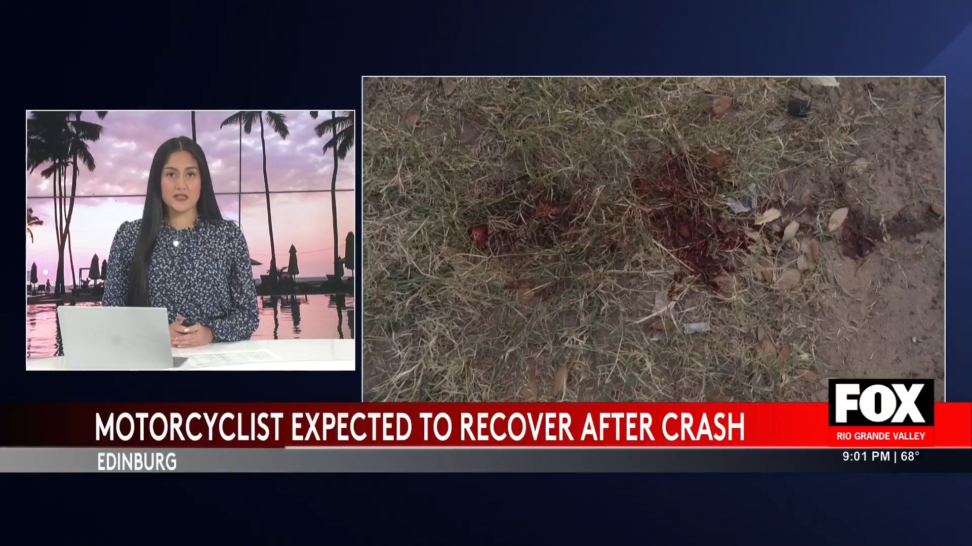 Edinburg Motorcycle Crash: Rider’s Miraculous Recovery Amidst Tragic Collision