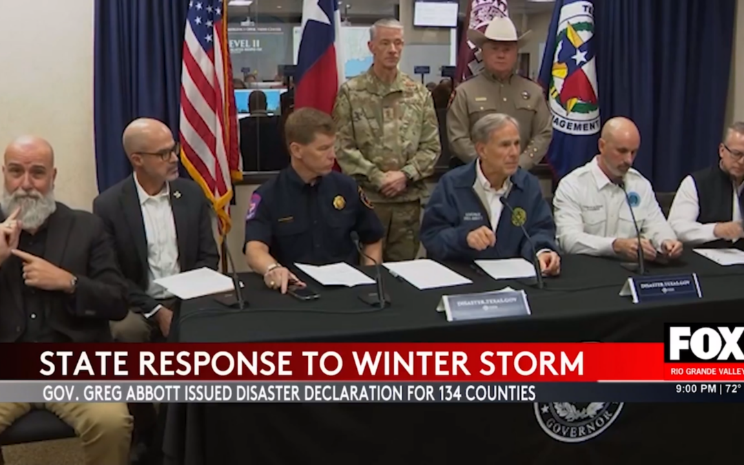 Texas Winter Storm Alert: Governor Abbott’s Disaster Declaration for 134 Counties