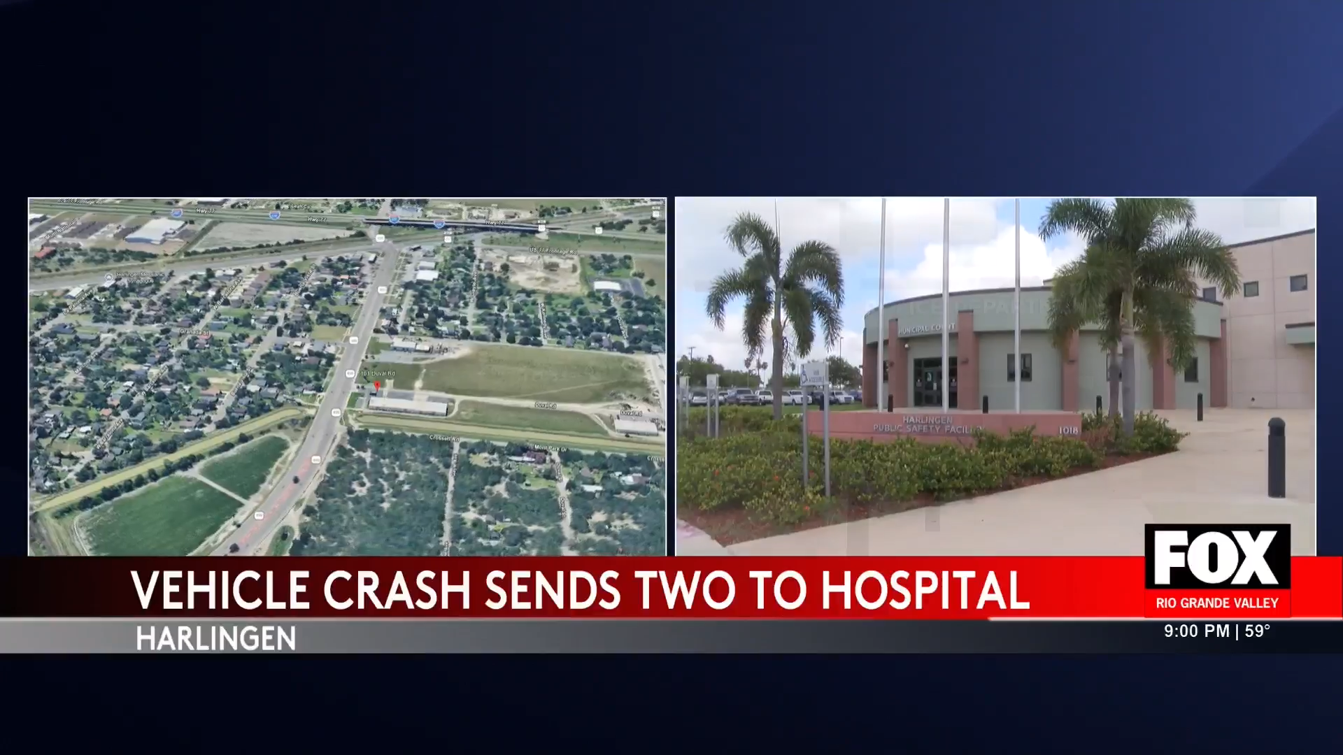 Harlingen Accident: Vehicle Crashes into Tree on Loop 499