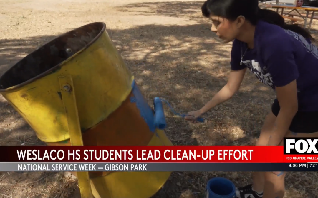 FCCLA National Service Week Transforms Weslaco’s Gibson Park