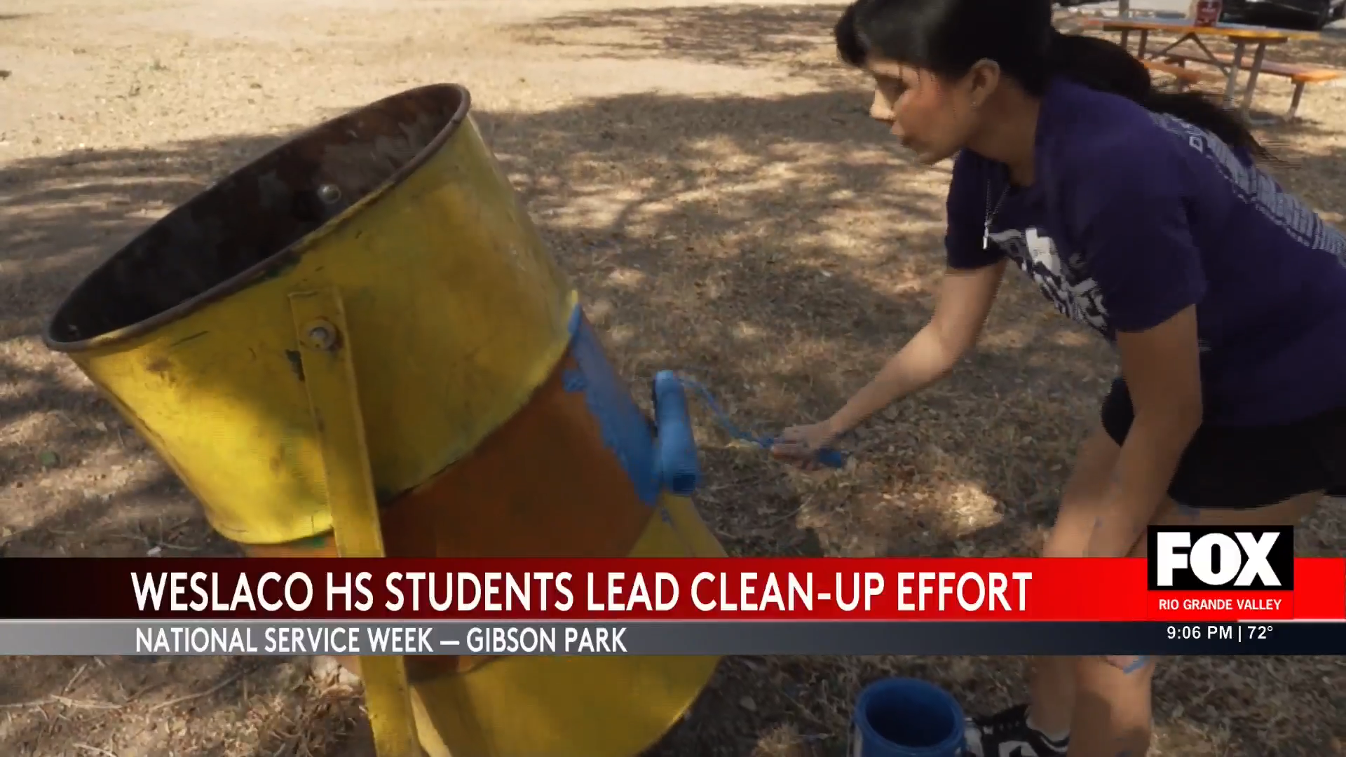 FCCLA National Service Week Transforms Weslaco’s Gibson Park