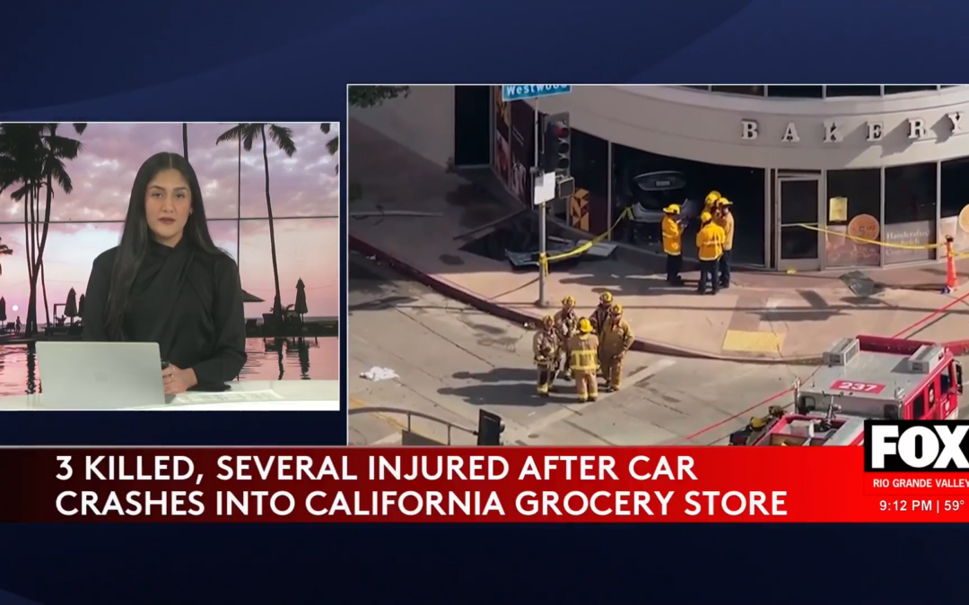 Los Angeles Car Crash: 3 Dead and 7 Injured in Westwood Grocery Store Incident