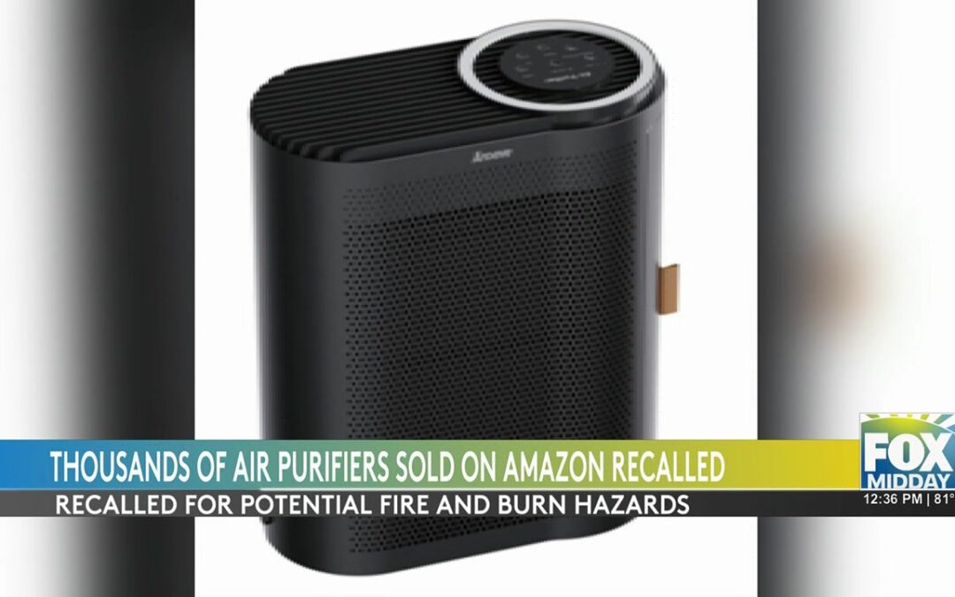 Air Purifiers Recalled Amid Overheating Concerns