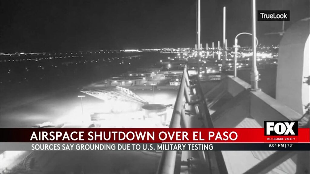 El Paso airspace: Airspace Turmoil in El Paso: FAA Lifts Unexpected Flight Ban El Paso airspace