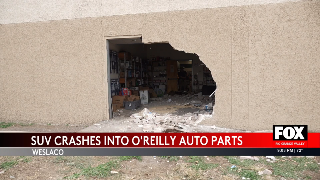 Shocking Weslaco SUV Crash at O'Reilly Auto Parts Leaves Community in Awe
