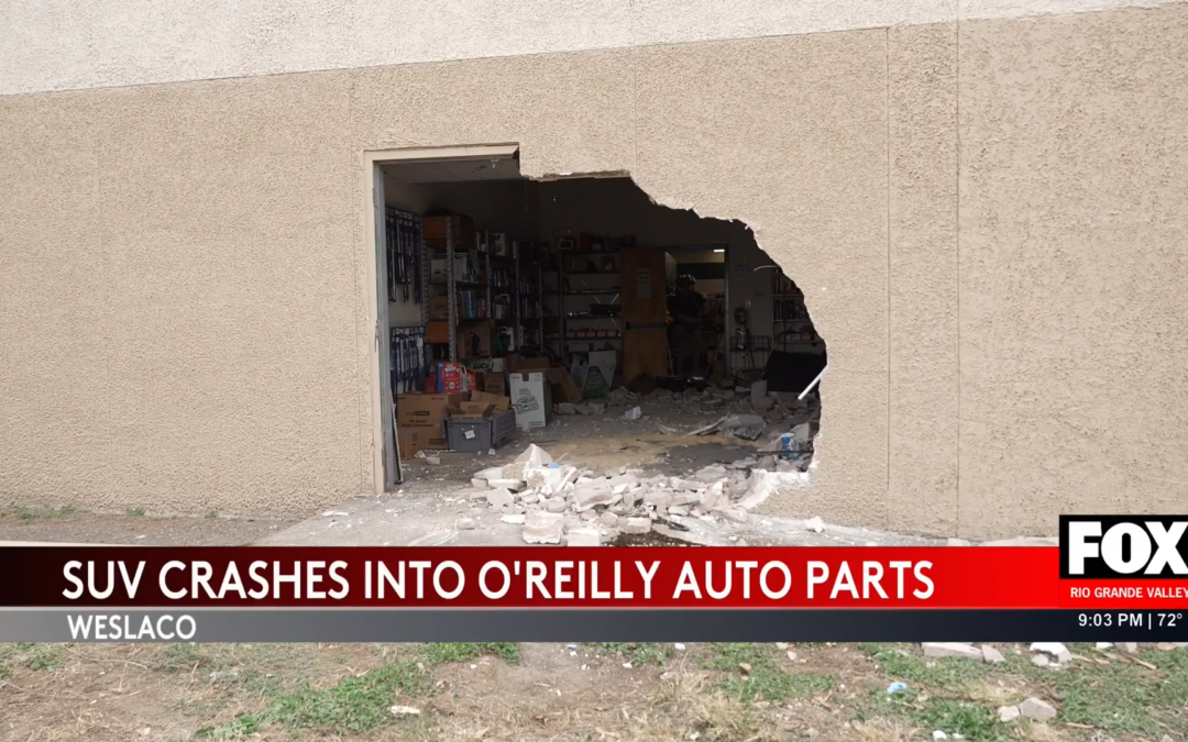 Weslaco SUV Crash at O’Reilly Auto Parts Leaves Community in Awe