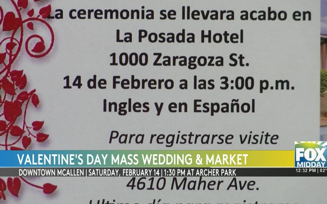 McAllen Set For Valentine’s Day Mass Wedding