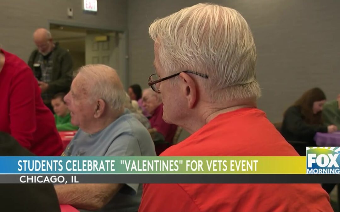 School In Chicago Honors Veterans With Hearts And Hugs