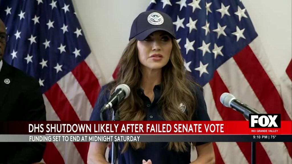 Senate Blocks DHS Funding, Risking Shutdown Senate