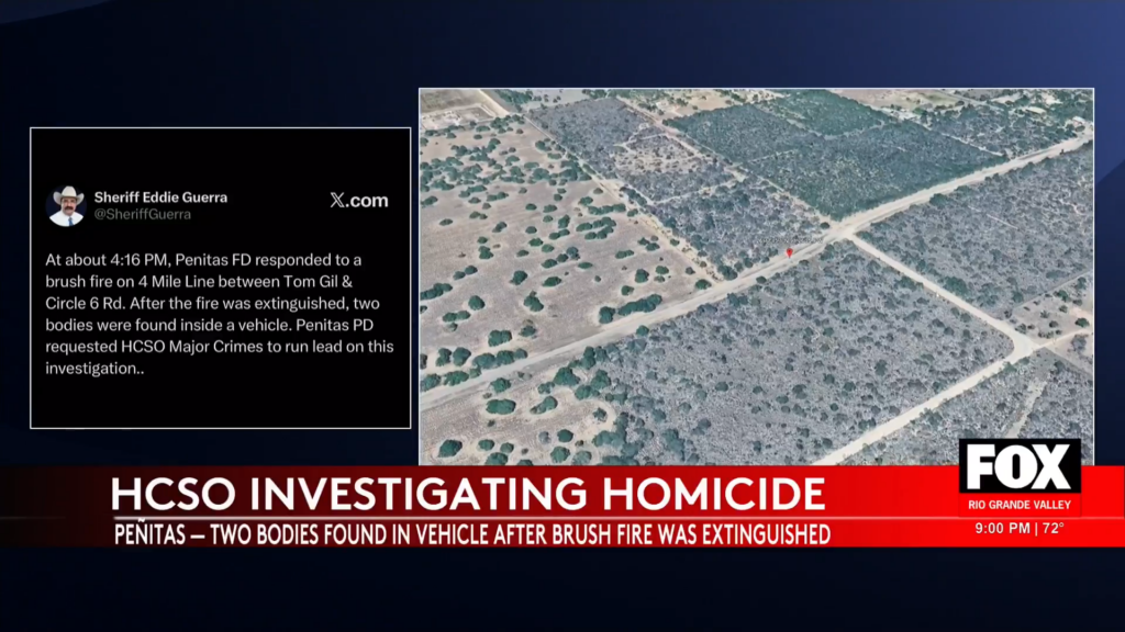 Shocking Hidalgo County Homicide: Bodies Discovered in Penitent Brush Fire
