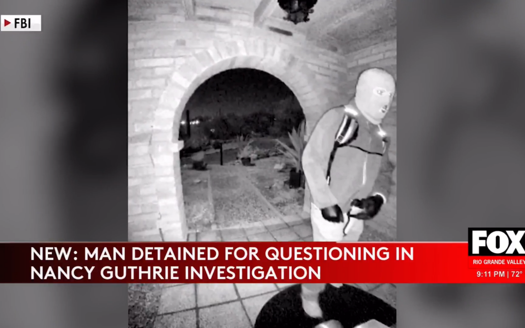 Breakthrough in Nancy Guthrie Disappearance: Suspect Detained as FBI Releases New Footage