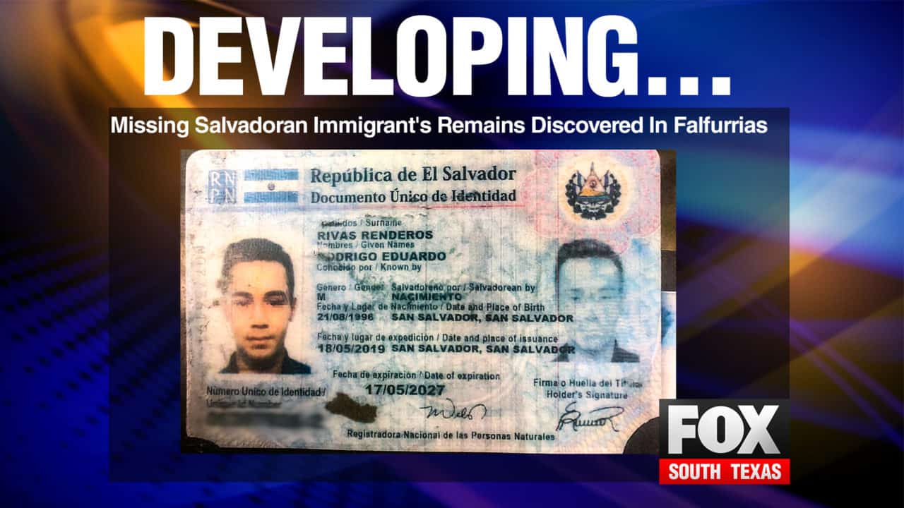 « Missing Salvadoran Immigrant's Remains Discovered In Falfurrias 2 « Missing Salvadoran Immigrant's Remains Discovered In Falfurrias 1