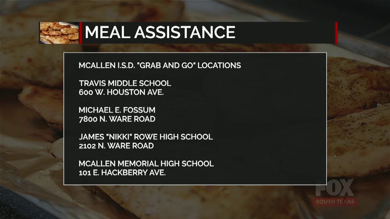 School Districts Providing Meal Assistance To Students