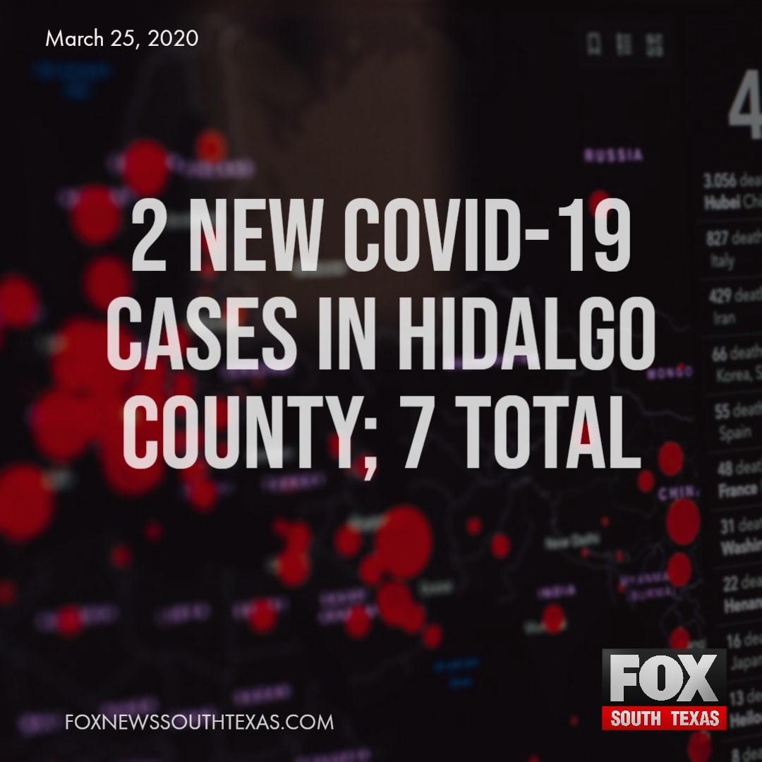 hidalgo « Two More Hidalgo Co. Residents Test Positive; Total Cases 7 1 2 New COVID-19 Cases in Hidalgo County; 7 Total