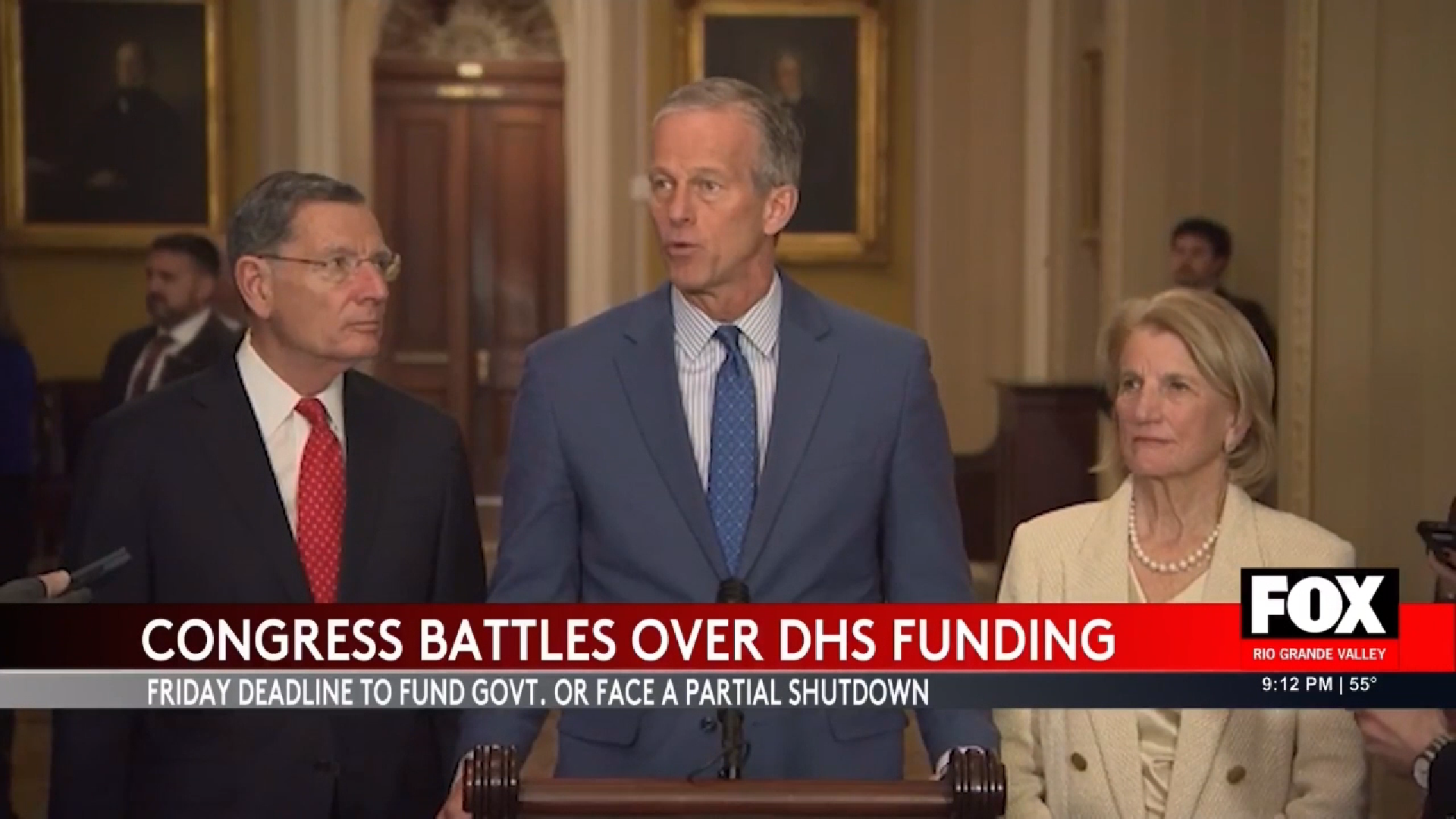 Government Shutdown Looms Amid Tensions Over Immigration Enforcement