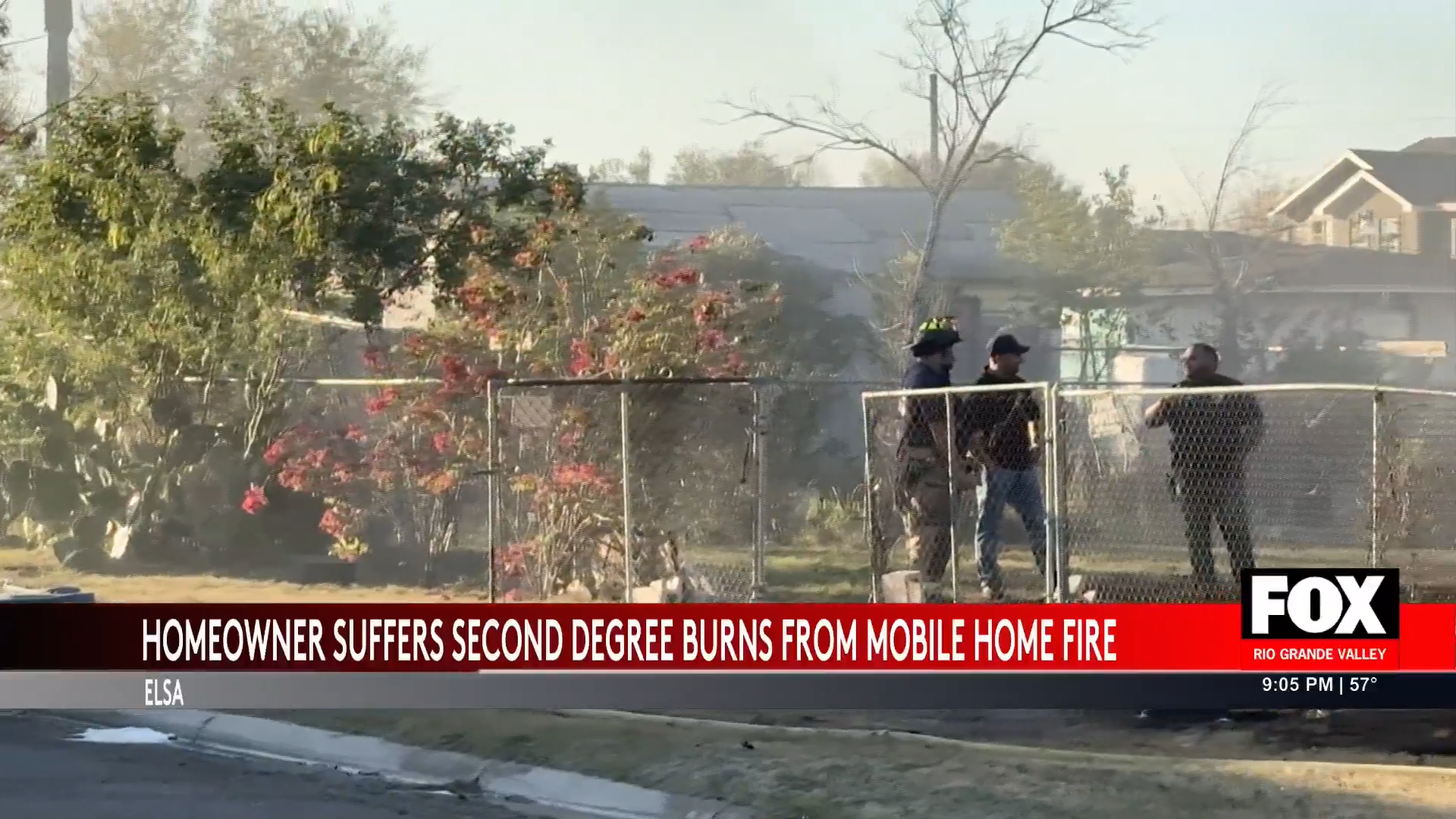 Elsa Fire Leaves One Man Hospitalized with Severe Burns