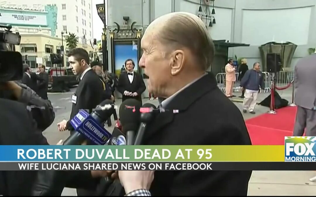 Hollywood Legend Robert Duvall Passes Away At 95