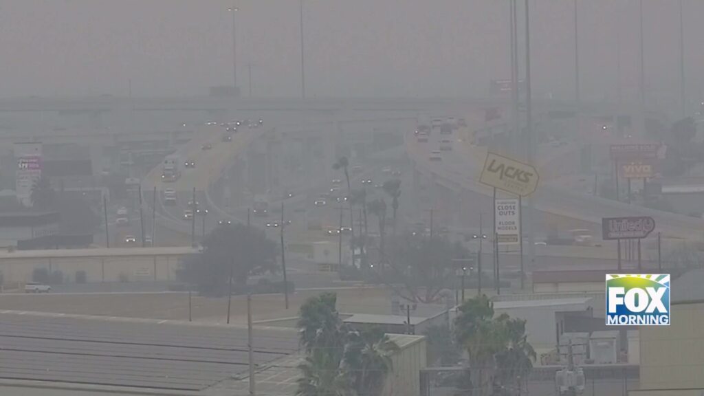 Weather Conditions And Traffic Alerts In South Texas weather