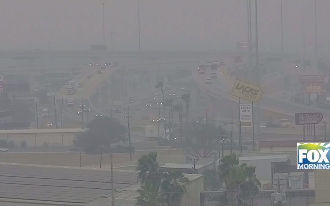 Weather Conditions And Traffic Alerts In South Texas