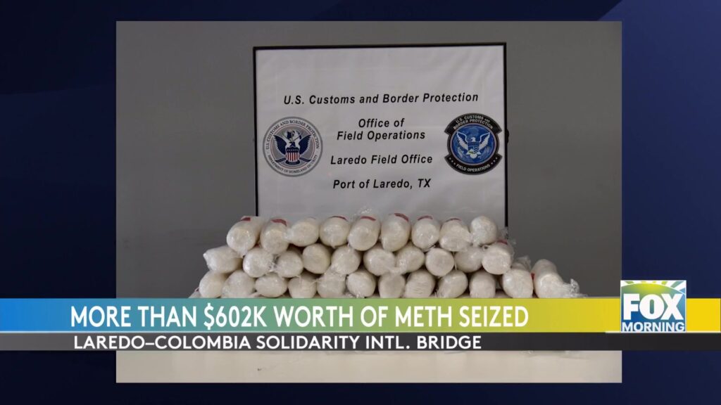 Methamphetamine: Meth Worth $600k Seized In Secondary Inspection methamphetamine