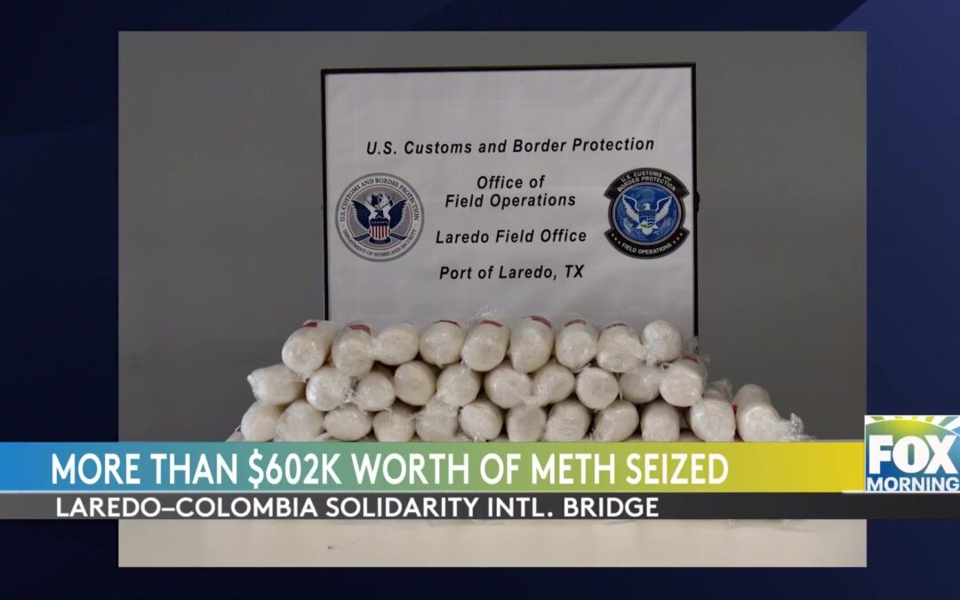 Methamphetamine: Meth Worth $600k Seized In Secondary Inspection