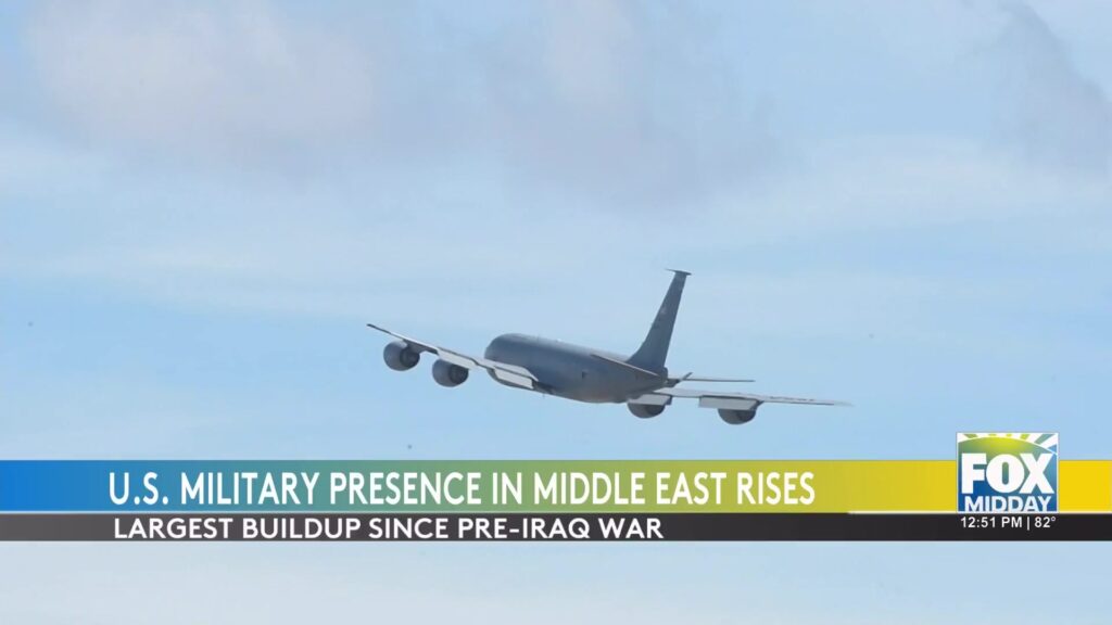 Iran's Military Drills Raise Tensions As U.S. Boosts Middle East Presence Iran