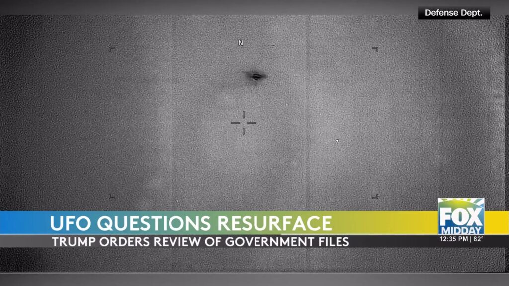 President Trump Calls For Release Of UFO Files Trump