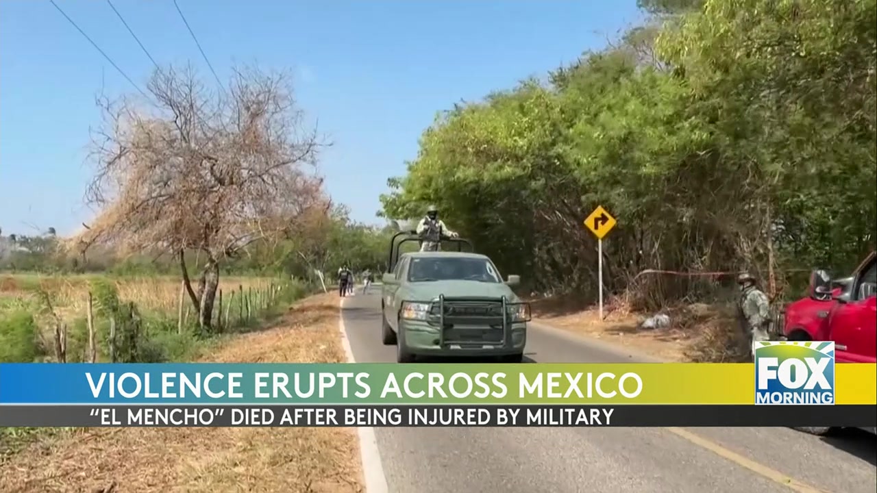 Mexico Violence: Violence Erupts In Mexico After Cartel Leader’s Death