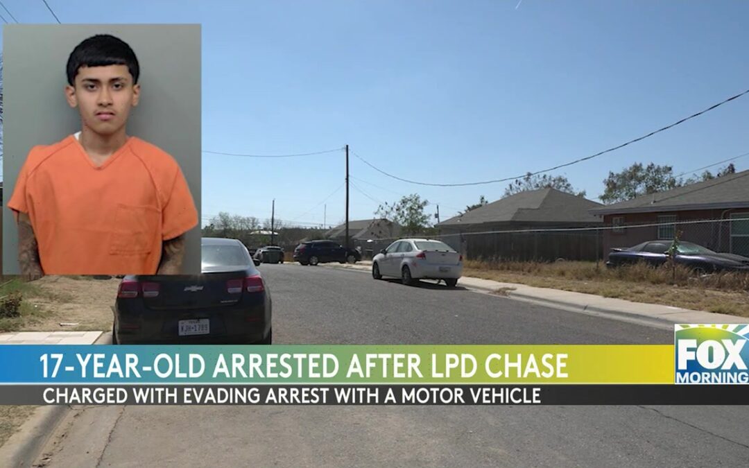 Laredo Pursuit: Laredo Teen Arrested Following Police Pursuit