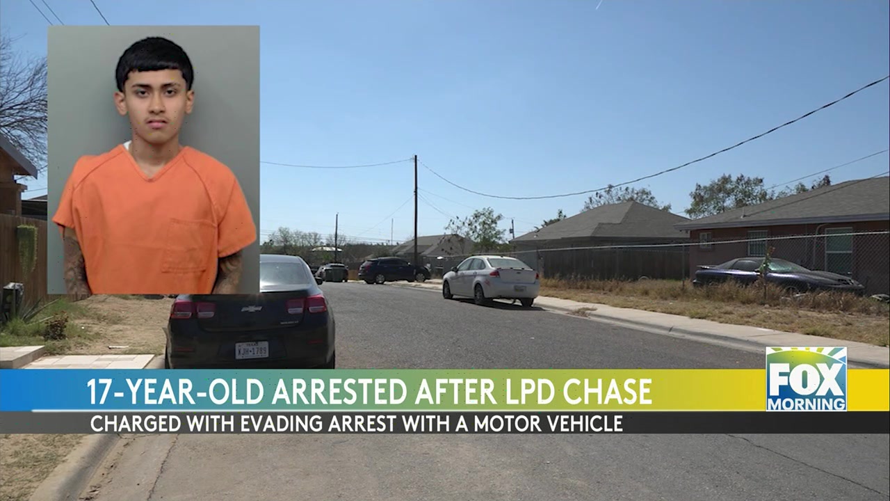 Laredo Pursuit: Laredo Teen Arrested Following Police Pursuit