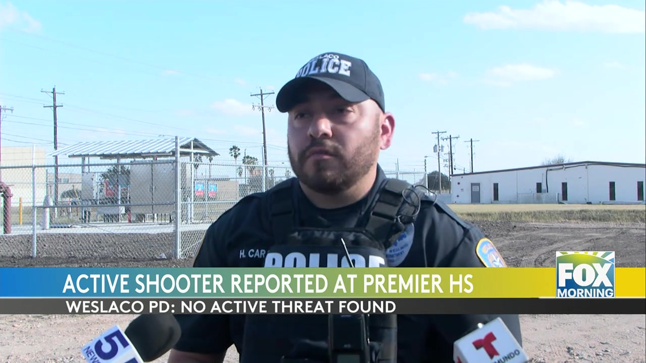 Alleged School Shooter Incident In Weslaco Dealt With Swiftly
