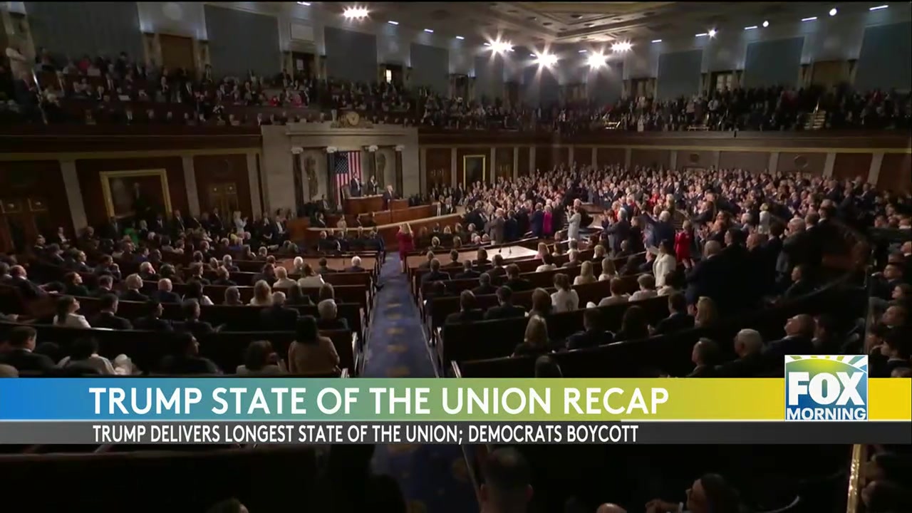 President Trump’s Longest State Of The Union Address Sparks Division