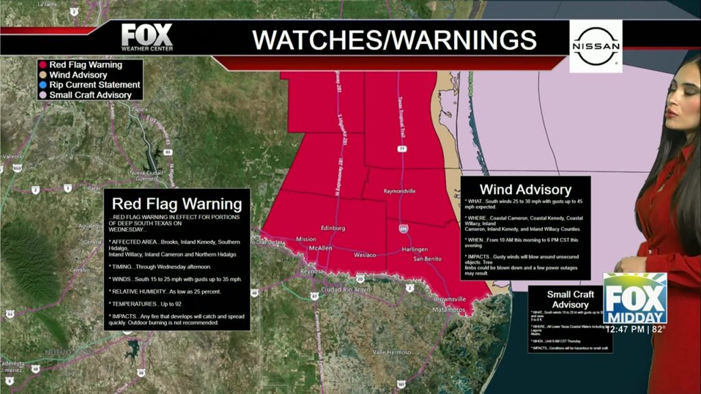 South Texas Weather Forecast: High Winds And Sunshine Ahead South Texas weather