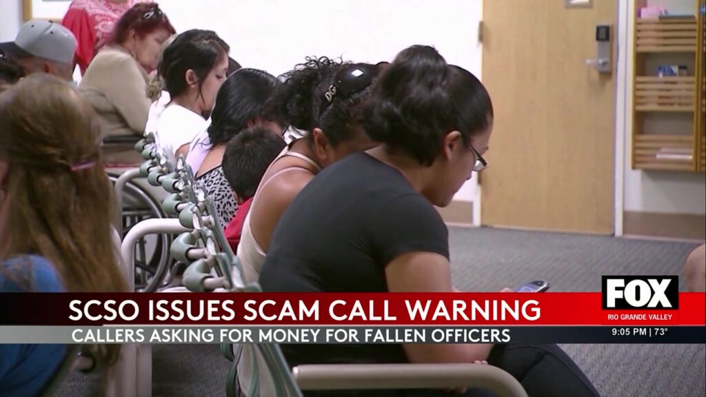 Starr County Warns Residents Of Scam Calls Impersonating Sheriff's Office Scam call