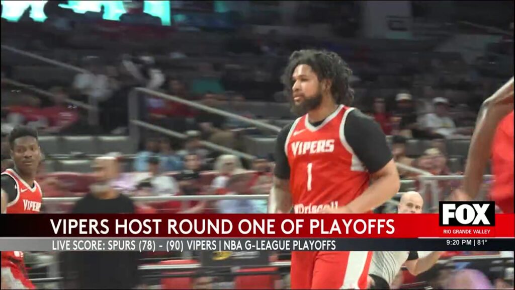 NBA G League Playoffs: Vipers Face Austin Spurs NBA G League
