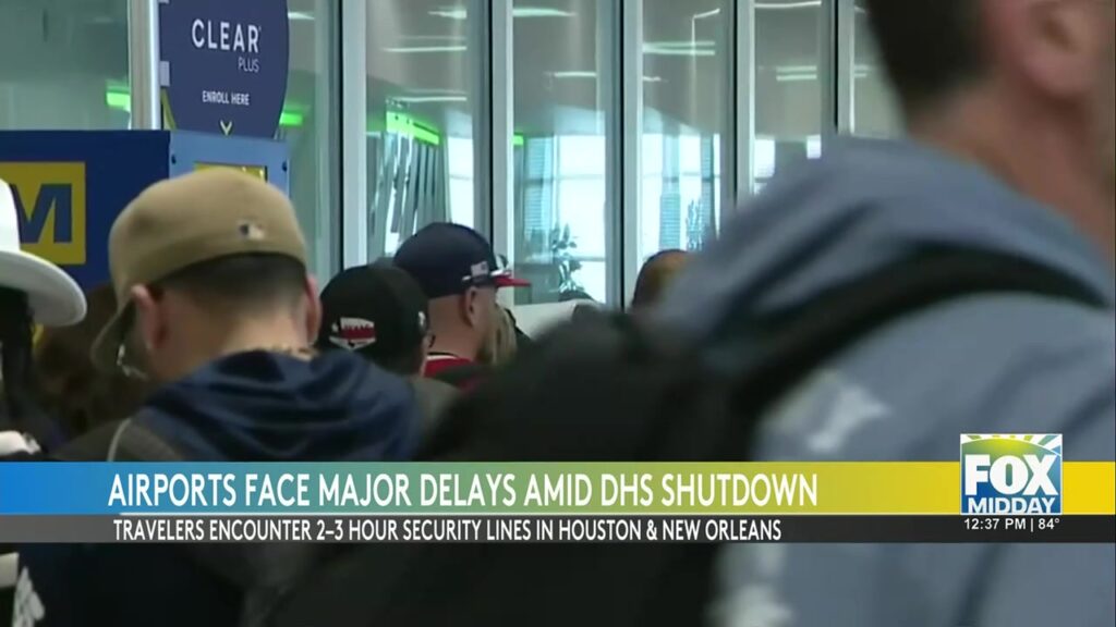 DHS Shutdown Causes Massive Travel Disruptions DHS shutdown