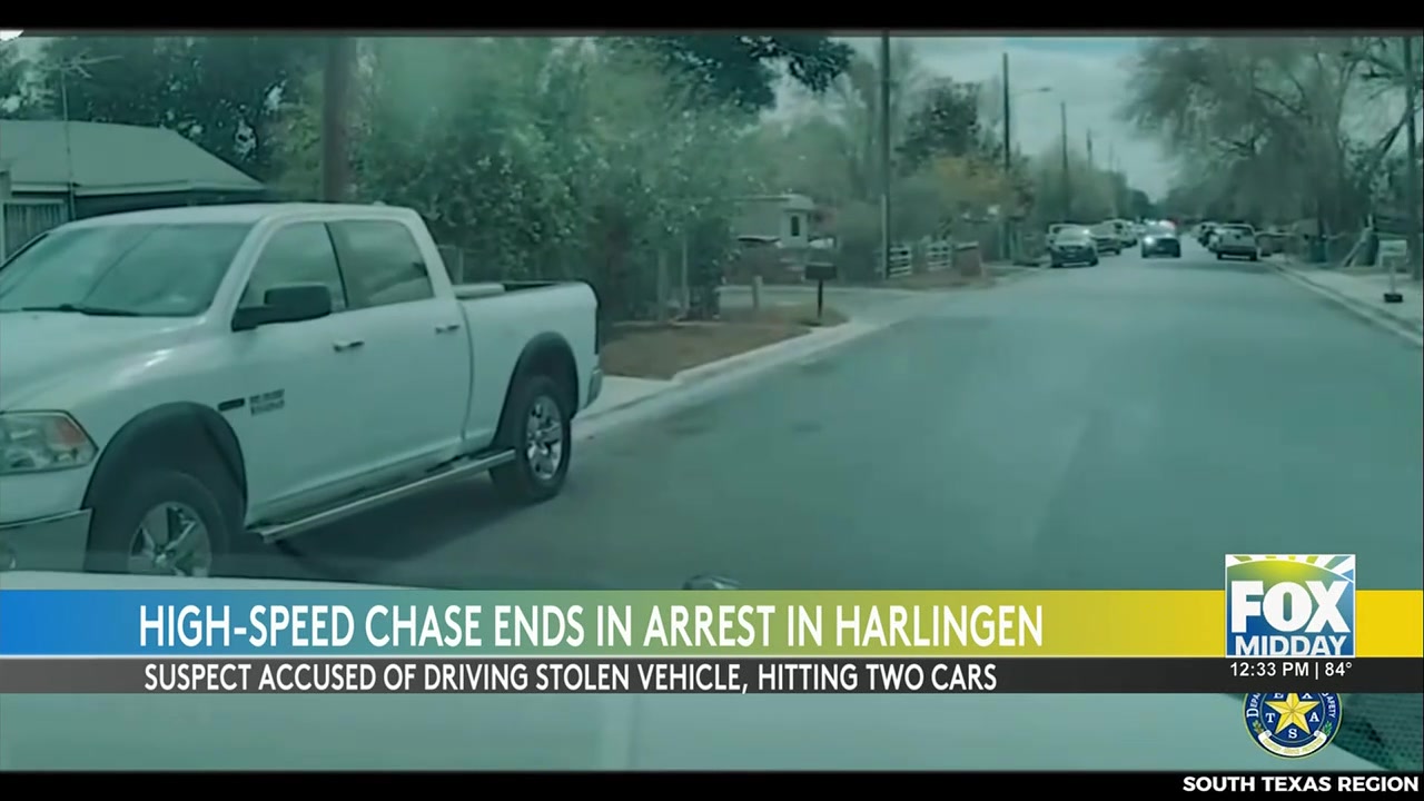 High-Speed Chase Culminates In Harlingen