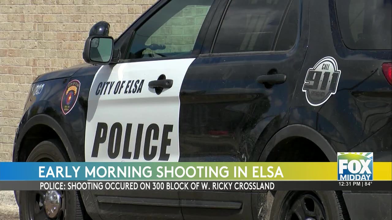 Police Respond To Shooting In Elsa, Texas