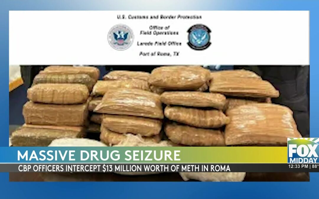 Massive Methamphetamine Seizure At Roma Port Of Entry