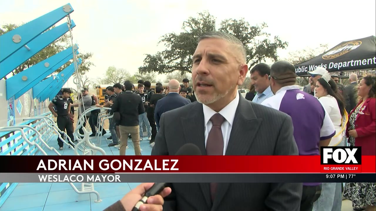 Weslaco Celebrates Opening Of New Fitness Court