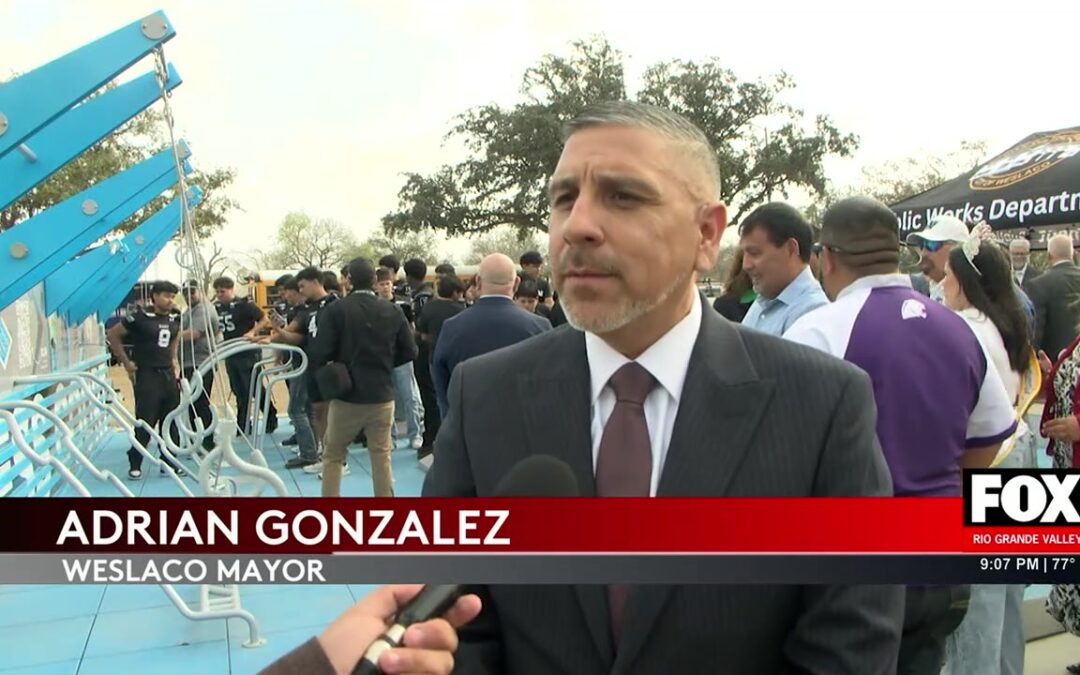 Weslaco Opens New Fitness Court At Local Park