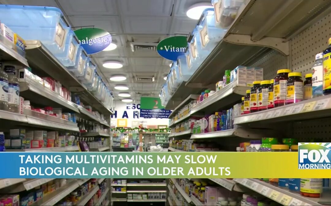 Multivitamins May Slow Biological Aging In Seniors